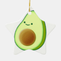 Cute Avocado Drawing