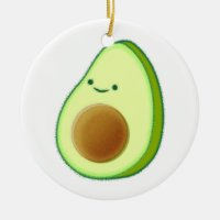 Cute Avocado Drawing