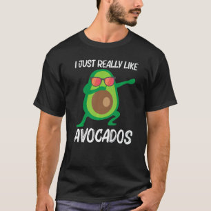 Cute Avocado For Men Women Healthy Fruit Plant Foo T-Shirt