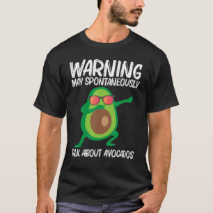 Cute Avocado For Men Women Healthy Fruit Plant Foo T-Shirt