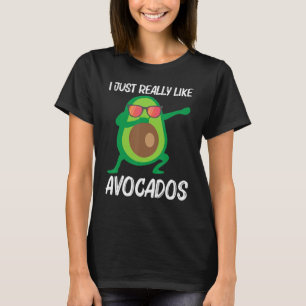 Cute Avocado For Men Women Healthy Fruit Plant Foo T-Shirt