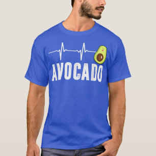 Cute Avocado Heartbeat, Vegan For Men Women, Guaca T-Shirt