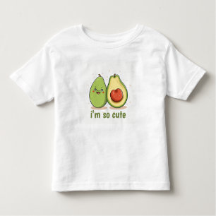 Cute Avocado Love Gift Kids T-shirt