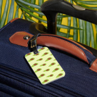 Cute Avocado Luggage Tag