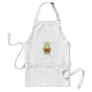 Cute Avocado Pregnant Mommy Standard Apron
