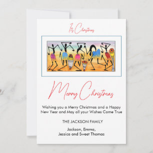 Cute, Awesome, Merry Christmas Celebration Holiday Card