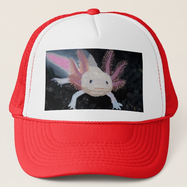  cute axolotl hat (Front)