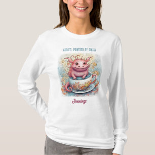Cute Axolotl Long Sleeved Tshirt Gift