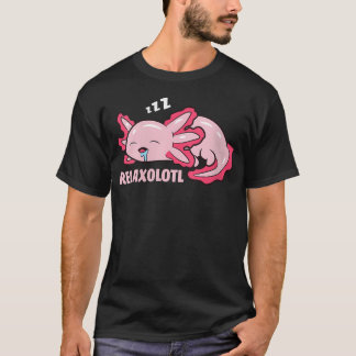 Cute Axolotl Lover Mexican Salamander T-Shirt