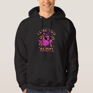 Cute axolotl mexican lurch newt aquarium  4 hoodie