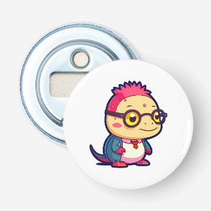 cute axolotl philosopher bottle opener