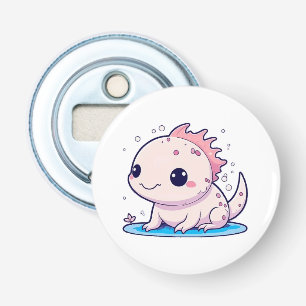 cute axolotl philosopher bottle opener