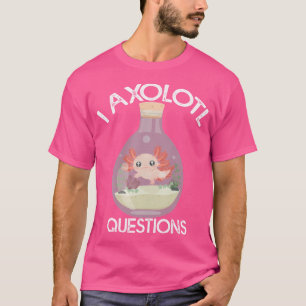 Cute Axolotl Plush Salamander Funny T-Shirt