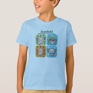 Cute Axolotl Seasons Collection – Seasons T-Shirt