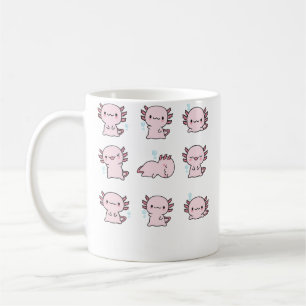 Cute Axolotl Set Coffee Mug