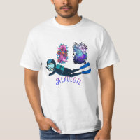 Cute Axolotl-Shirt I Axolotl Questions Retro Funny