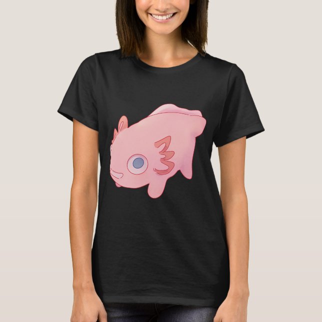 Cute Axolotl T-Shirt (Front)