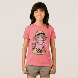 Cute Axolotl Tri-Blend Shirt
