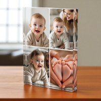 Cute Baby 4 Photo Collage Picture Photo Block