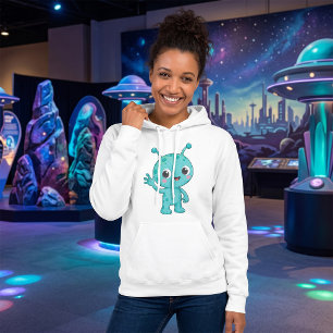 Cute Baby Alien Space Monster Hoodie