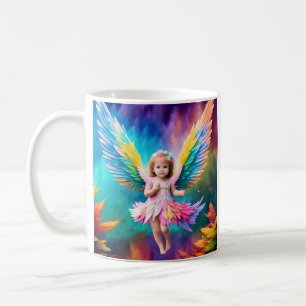 Cute Baby Angel Wings Art-38424 Coffee Mug