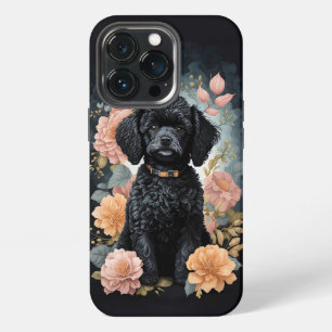 Cute Baby Animals Cute Black Poodle Puppy iPhone 13 Pro Case