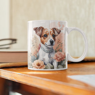 Cute Baby Animals   Jack Russell Terrier Puppy Coffee Mug