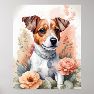 Cute Baby Animals   Jack Russell Terrier Puppy Poster