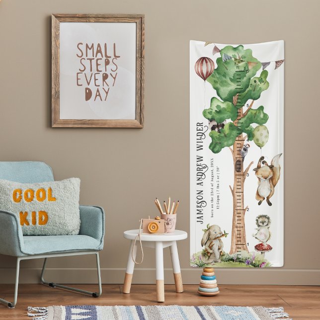 Cute Baby Animals | Vinyl Growth Chart Banner (Creator Uploaded)
