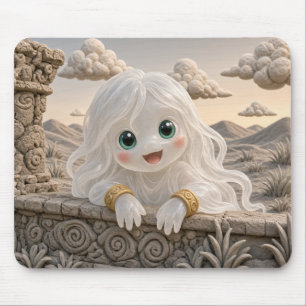 Cute Baby Banshee, Mythical Mouse Pad