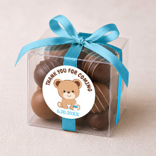 Cute Baby Bear Sticker (white background)