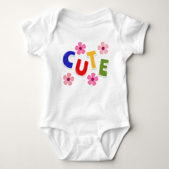CUTE BABY BODYSUIT (Front)