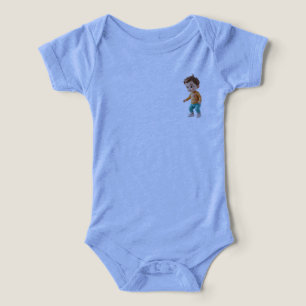 cute baby bodysuit with little character
