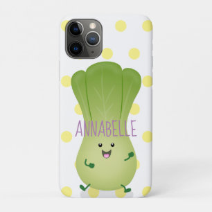 Cute baby bok choy cartoon illustration Case-Mate iPhone case