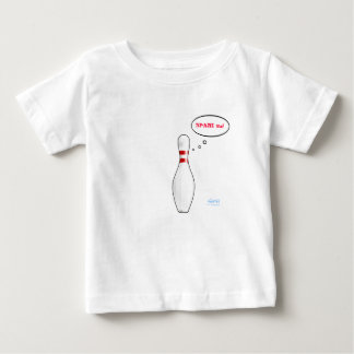 Cute Baby Bowler Spare Me Bowling Team Mascot T-Shirt