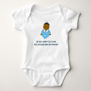 Cute Baby Boy (Dark) Bodysuit