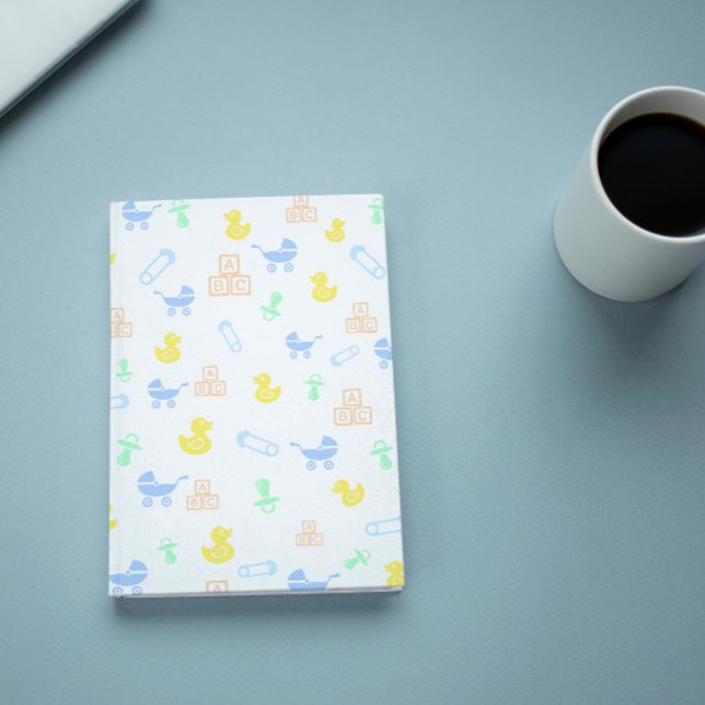 Cute Baby Boy Pattern Scrapbook Paper (Creator Uploaded)