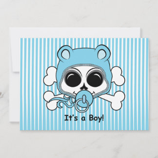 Cute Baby Boy Skull