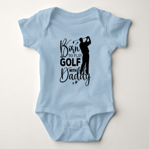 Cute baby boy son golf bodysuit
