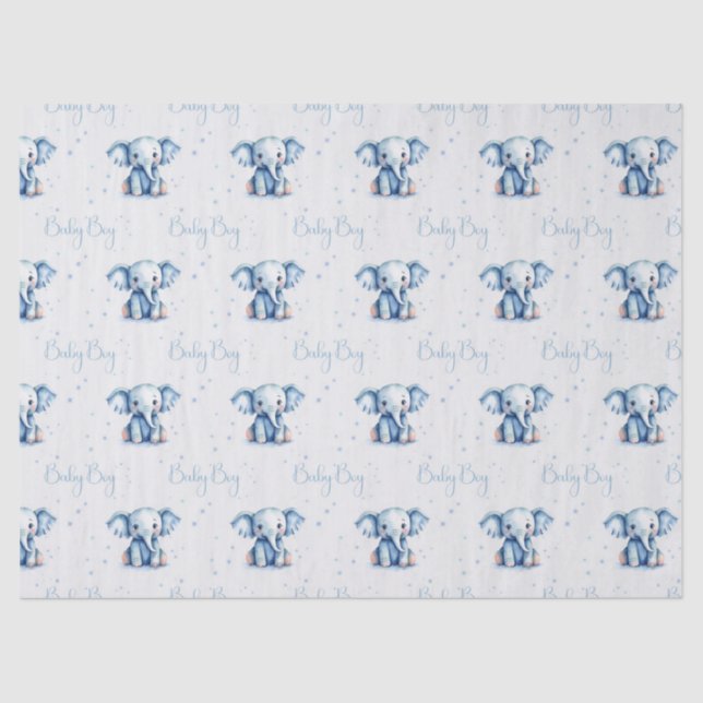 Cute baby boy   tissue paper (Front)