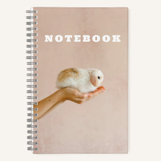 Cute Baby Bunny Rabbit Notebook