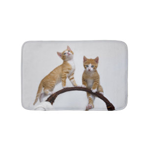 Cute Baby Cats Kittens Funny Gym Photo - Bath Mat