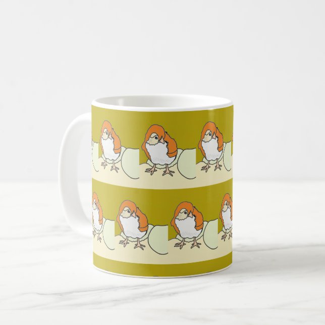Cute Baby Chick Easter Coffee Mug (Front Left)