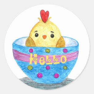 Cute Baby Chick Sticker