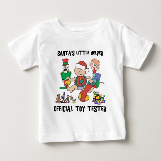 Cute Baby Christmas T-Shirt (Front)