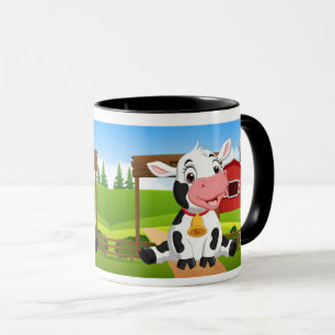 Cute Baby Cow Mug
