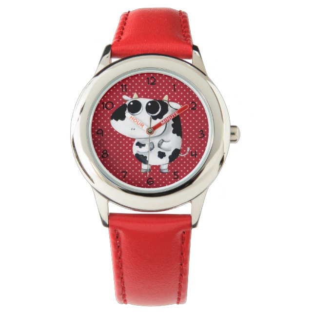 Cute Baby Cow Watch (Front)