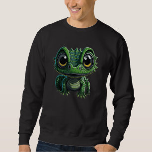 Cute Baby Crocodile Child  Crocodile Crocodile Rep Sweatshirt