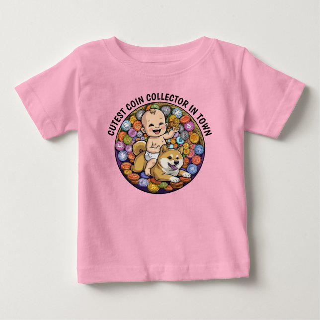 Cute Baby Crypto T-Shirt (Front)