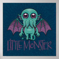Cute Baby Cthulhu Little Monster